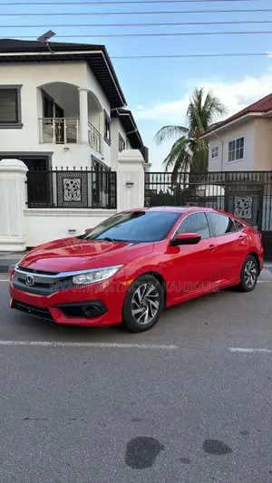 Honda Civic EX 4dr Sedan (2.0L 4cyl) 2017 Red
