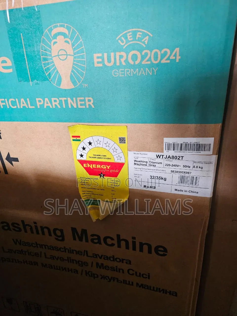 Hisense 8kg Top Loader Automatic Washing Machine (Model WTJA802T)
