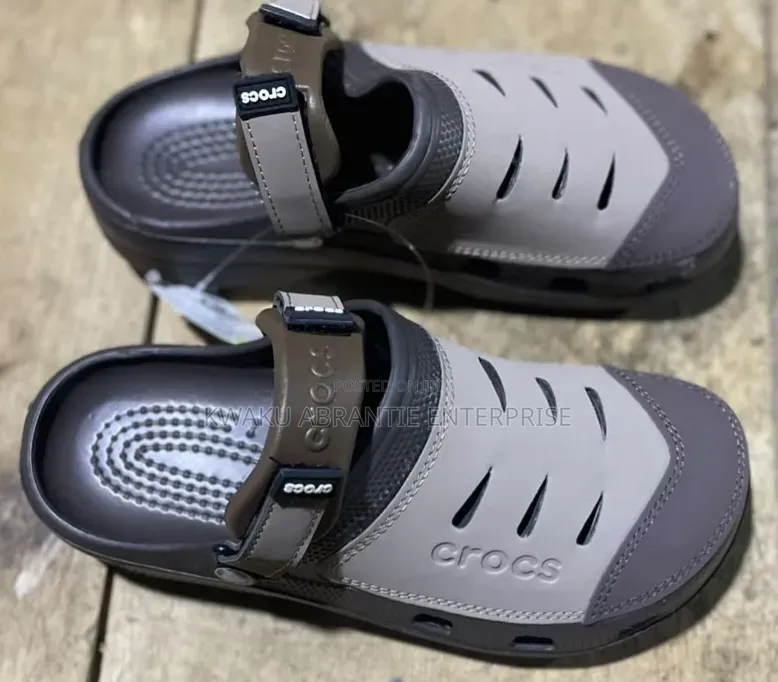 Rubber Cross Sandals