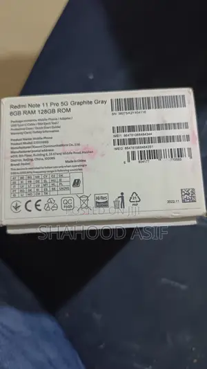 Xiaomi Redmi Note 11 Pro 5G 128 GB Gray