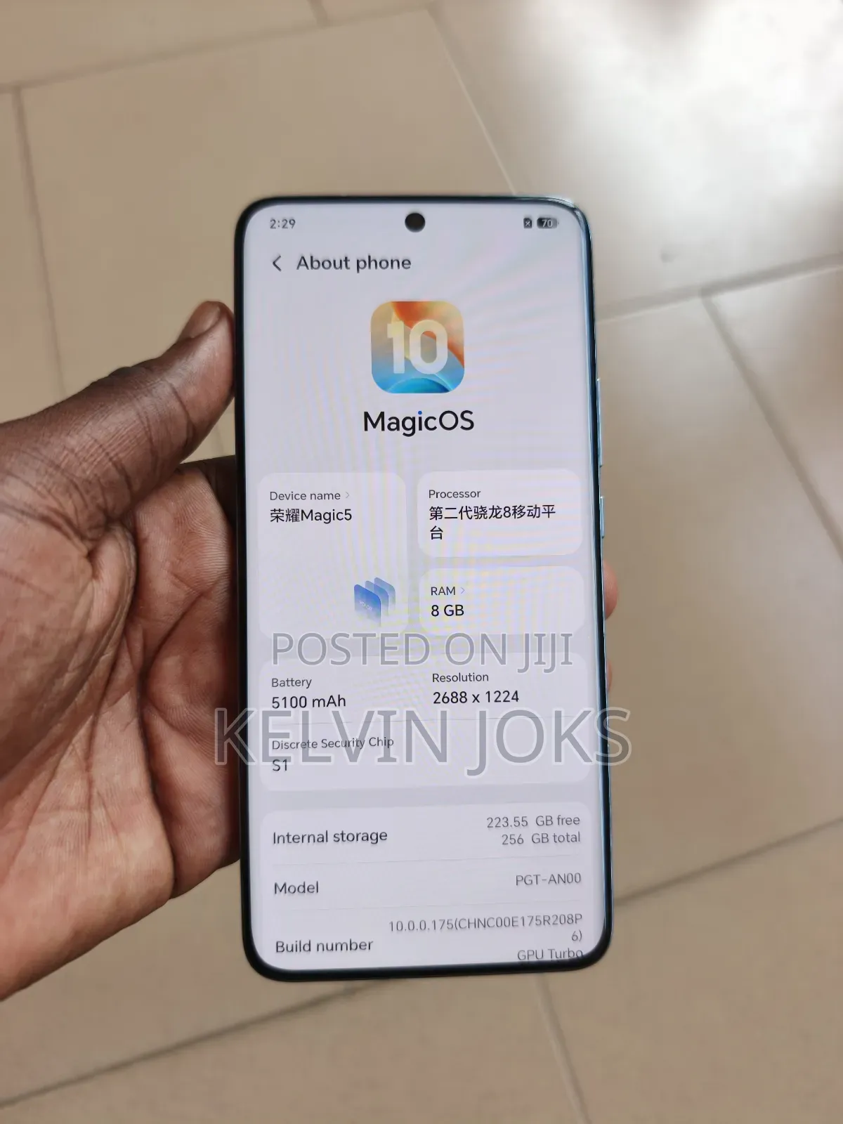 Honor Magic5 256 GB Green