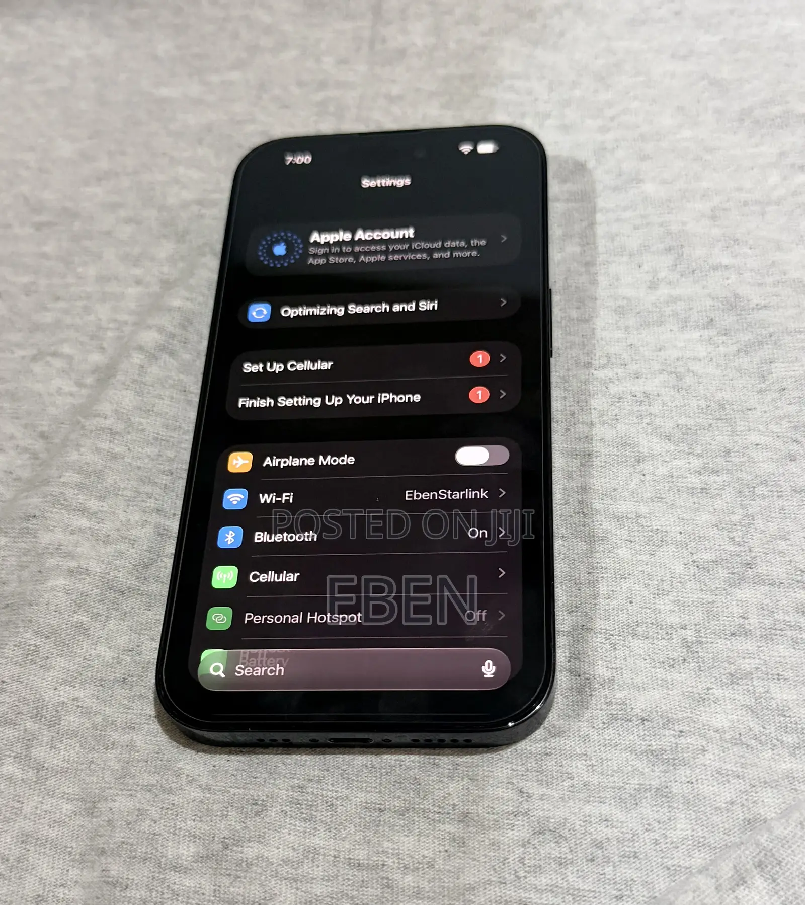 Apple iPhone 14 Pro 128 GB Black