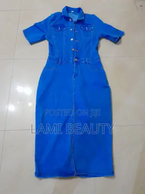 Body Cone Jeans Gown