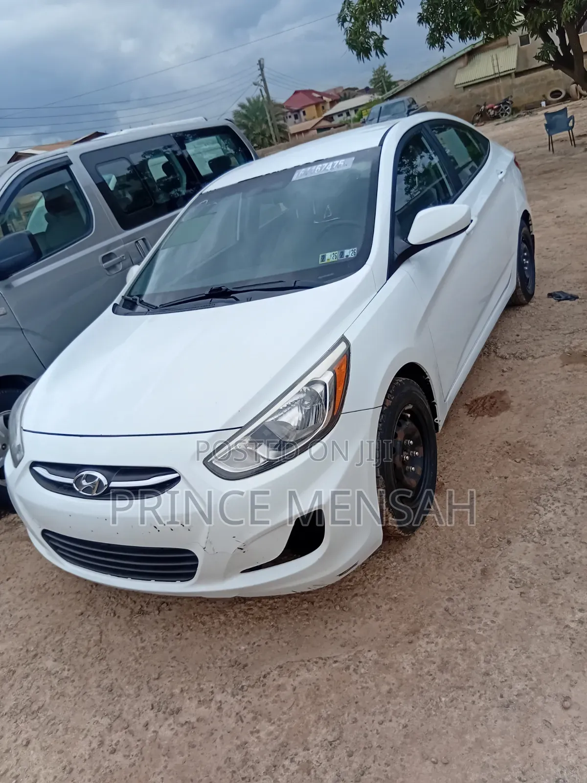 Hyundai Accent GLS 4dr Sedan (1.6L 4cyl 6M) 2015 White
