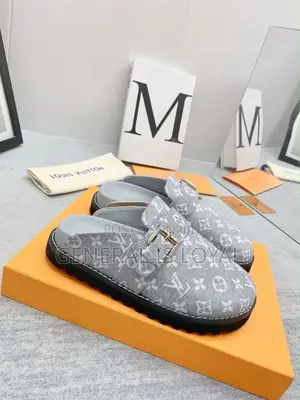 Louis Vuitton Cosy Comfort Mules Canvas Halfshoe