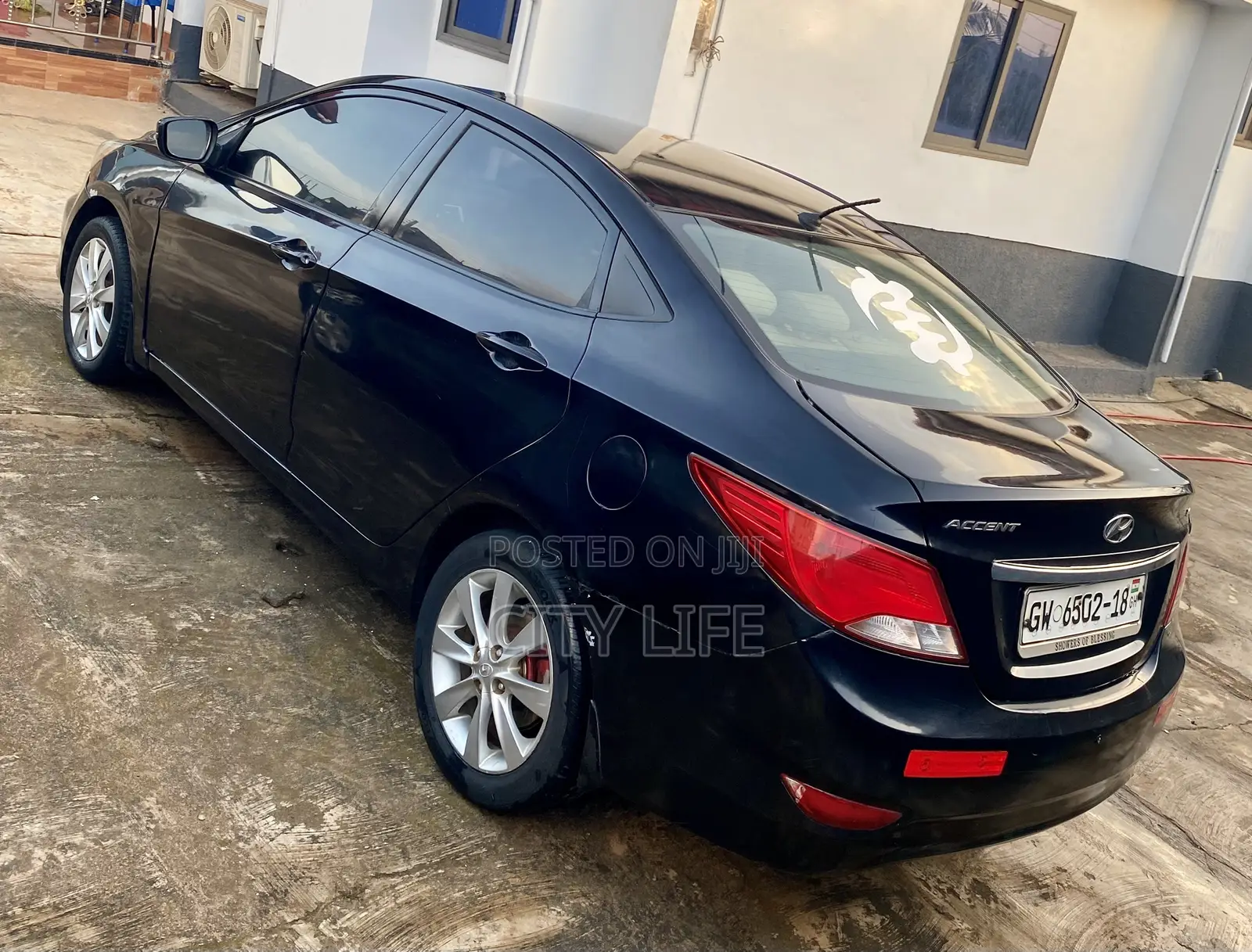 Hyundai Accent GLS 4dr Sedan (1.6L 4cyl 6A) 2014 Black