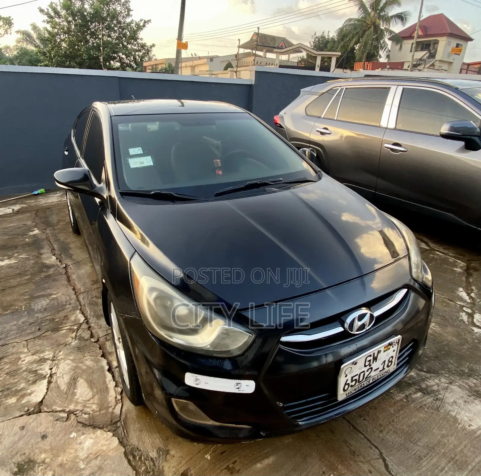 Hyundai Accent GLS 4dr Sedan (1.6L 4cyl 6A) 2014 Black
