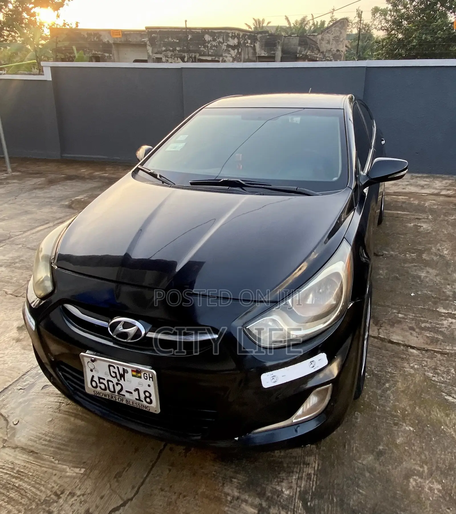 Hyundai Accent GLS 4dr Sedan (1.6L 4cyl 6A) 2014 Black