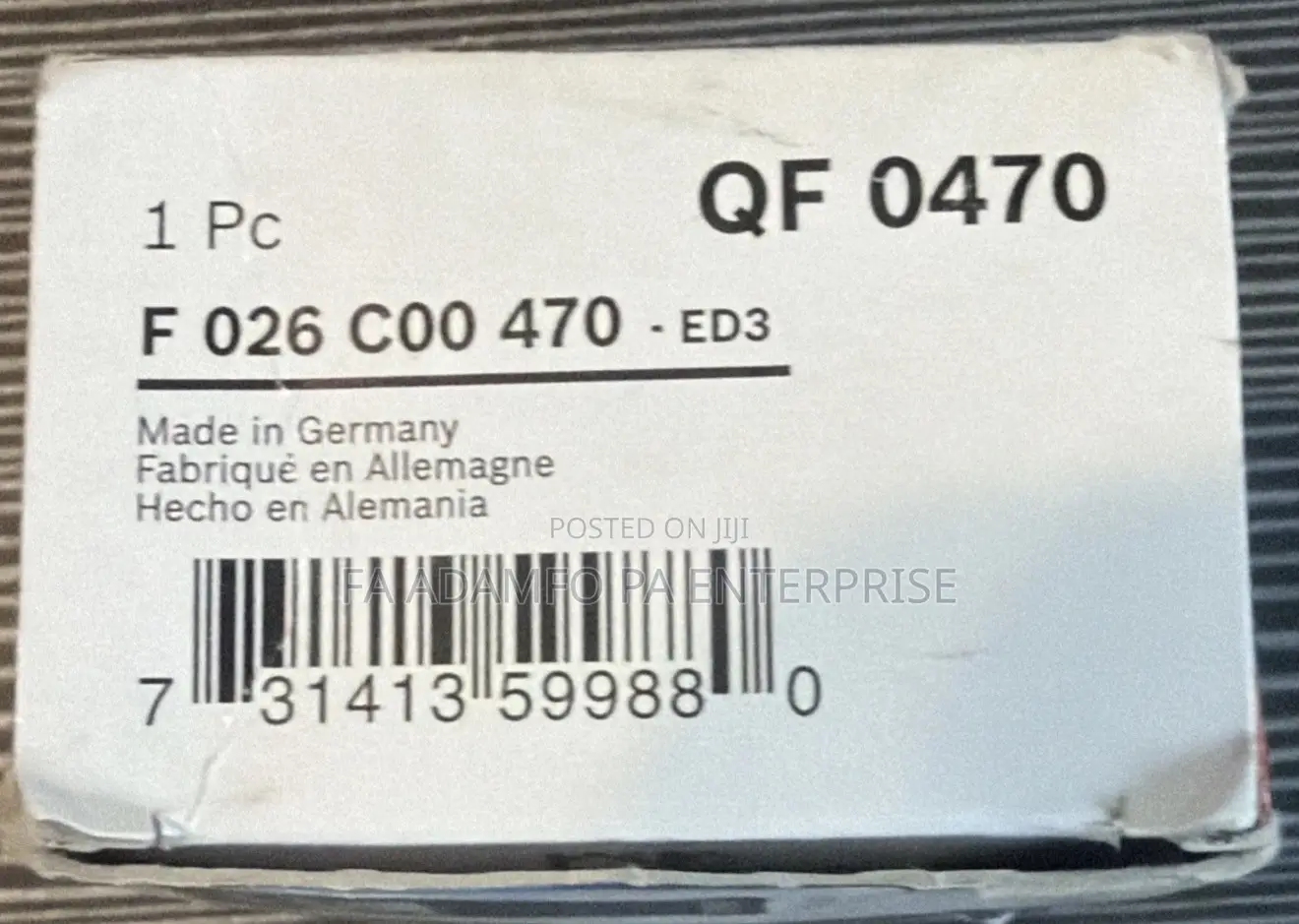 GERMANY Mercedes Benz BOSCH TPMS Sensor 2012-2025