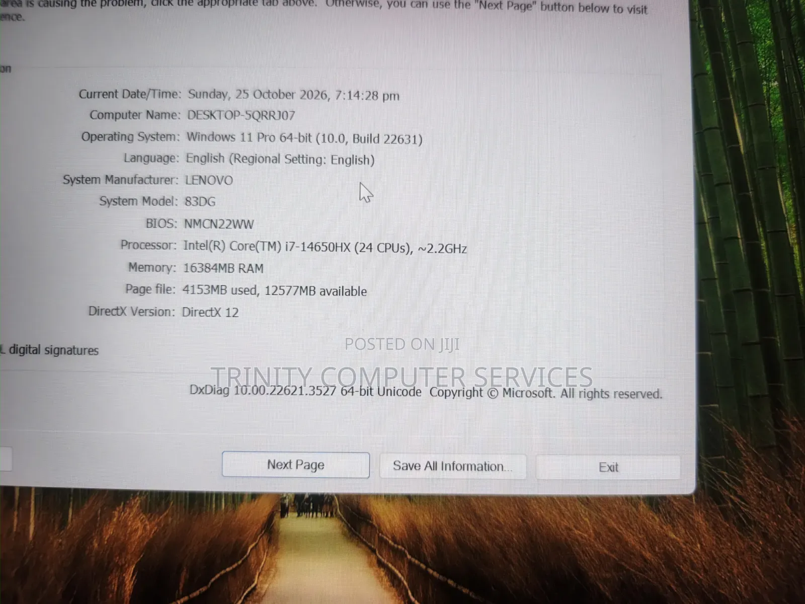 Laptop Lenovo Legion 5i 16GB Intel Core i7 SSD 1T