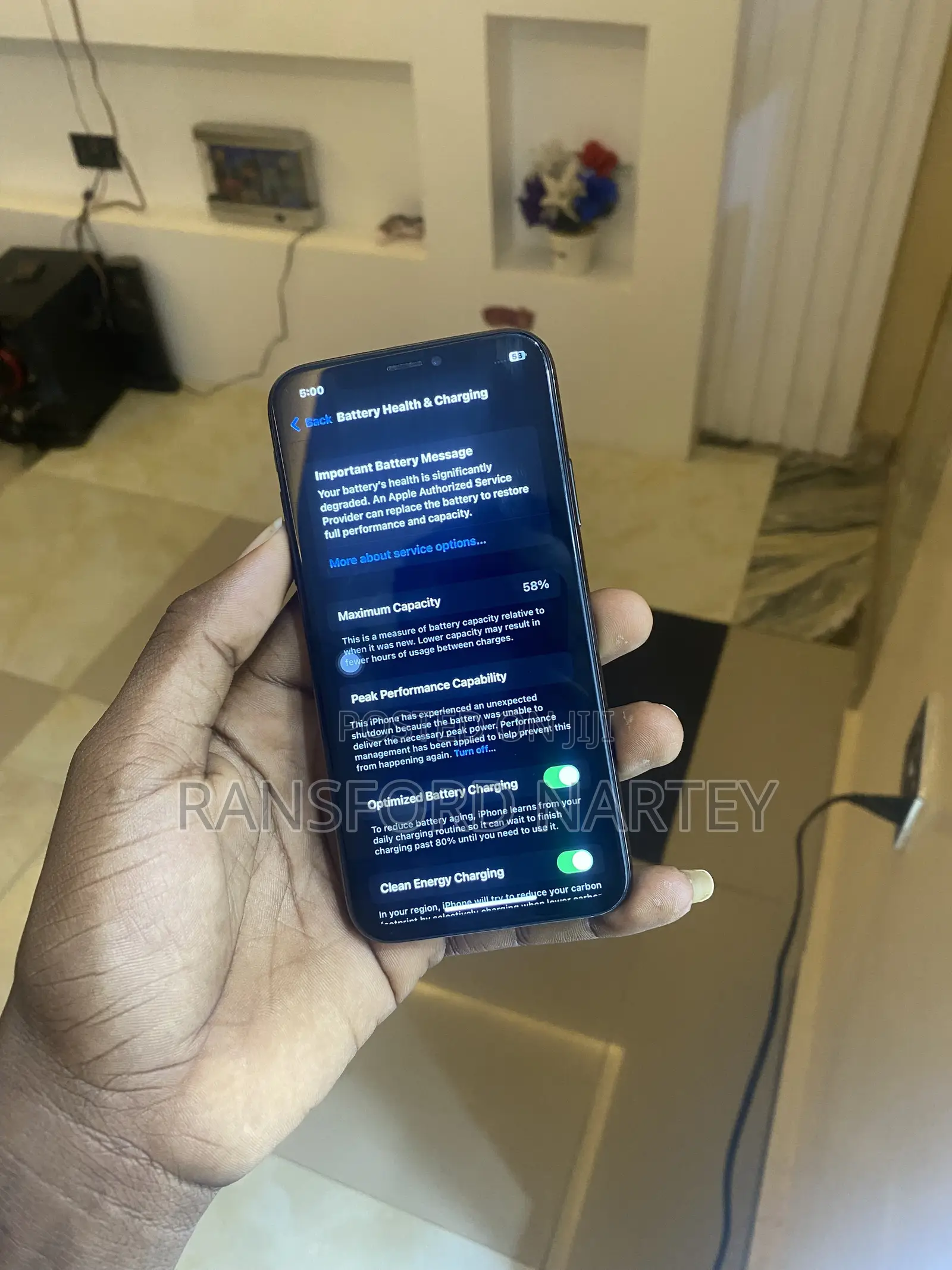 Apple iPhone X 64 GB Black