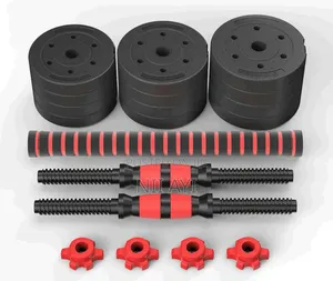 20kg Dumbbell Set With Barbell Link