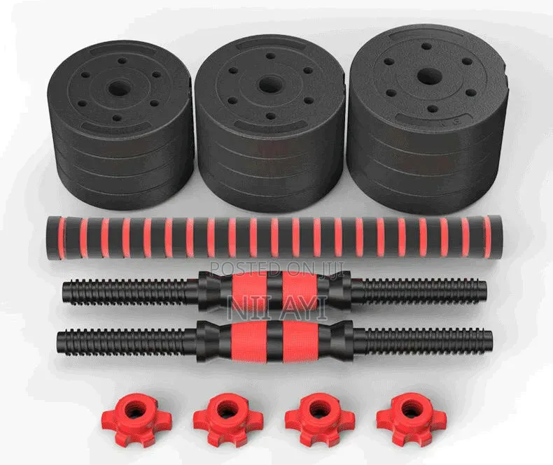 20kg Dumbbell Set With Barbell Link