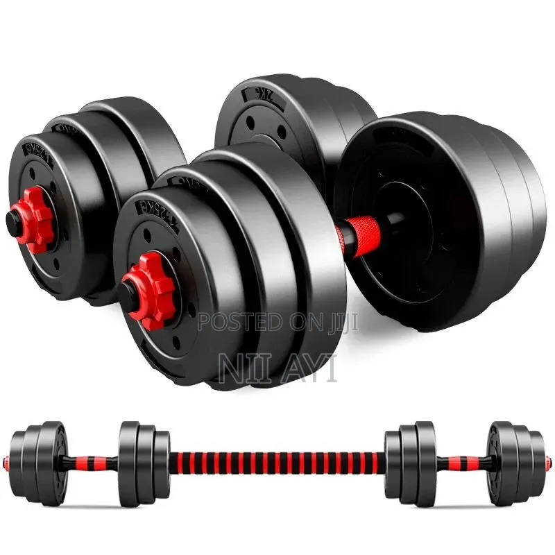 20kg Dumbbell Set With Barbell Link