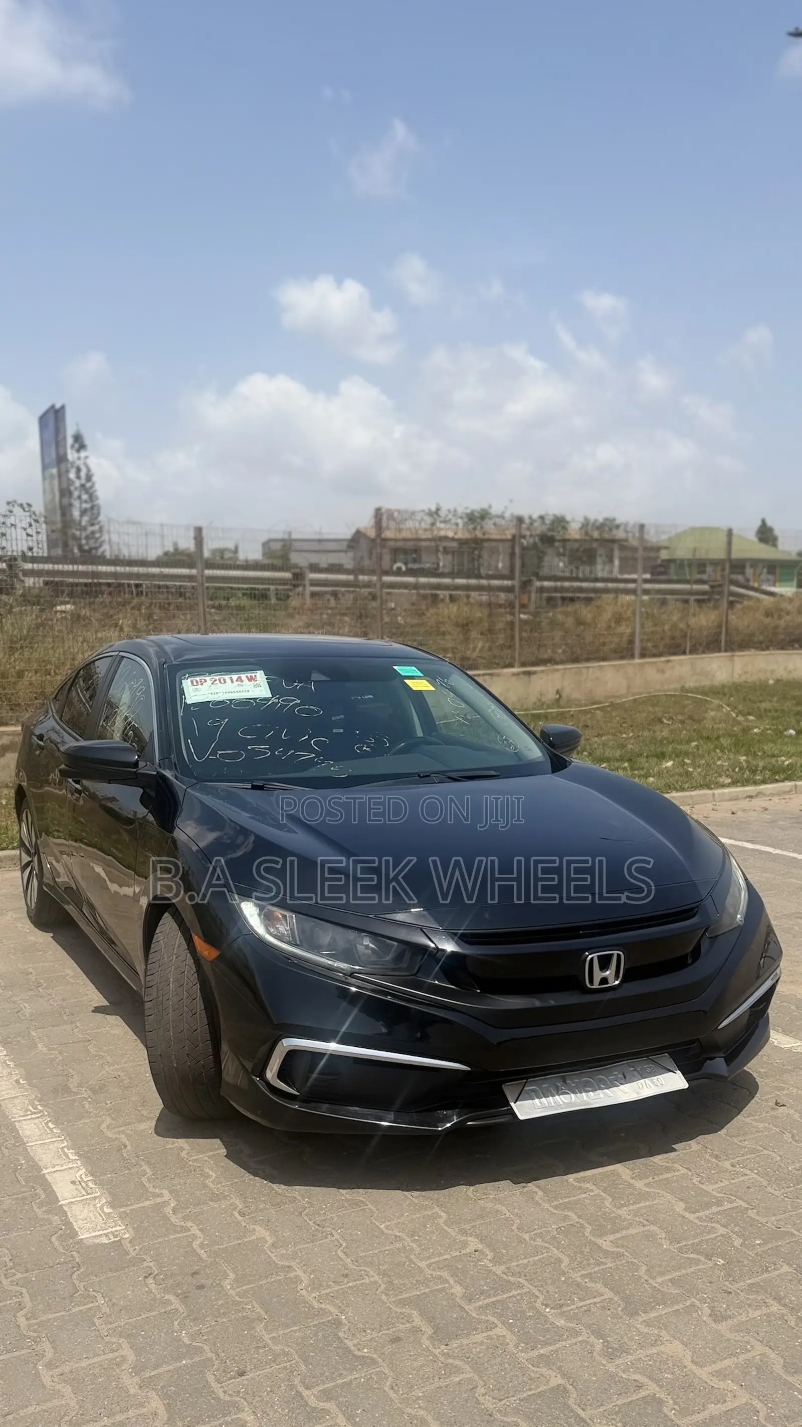 Honda Civic EX Sedan 2019 Black