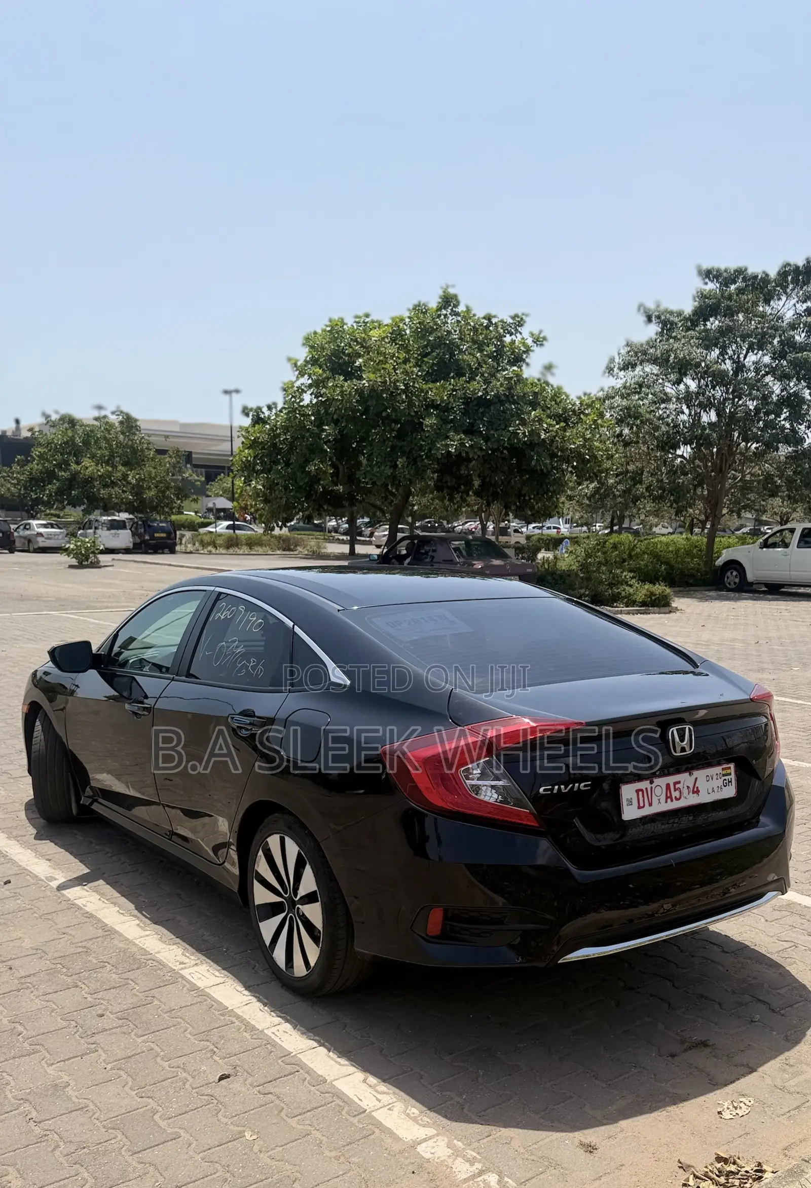 Honda Civic EX Sedan 2019 Black