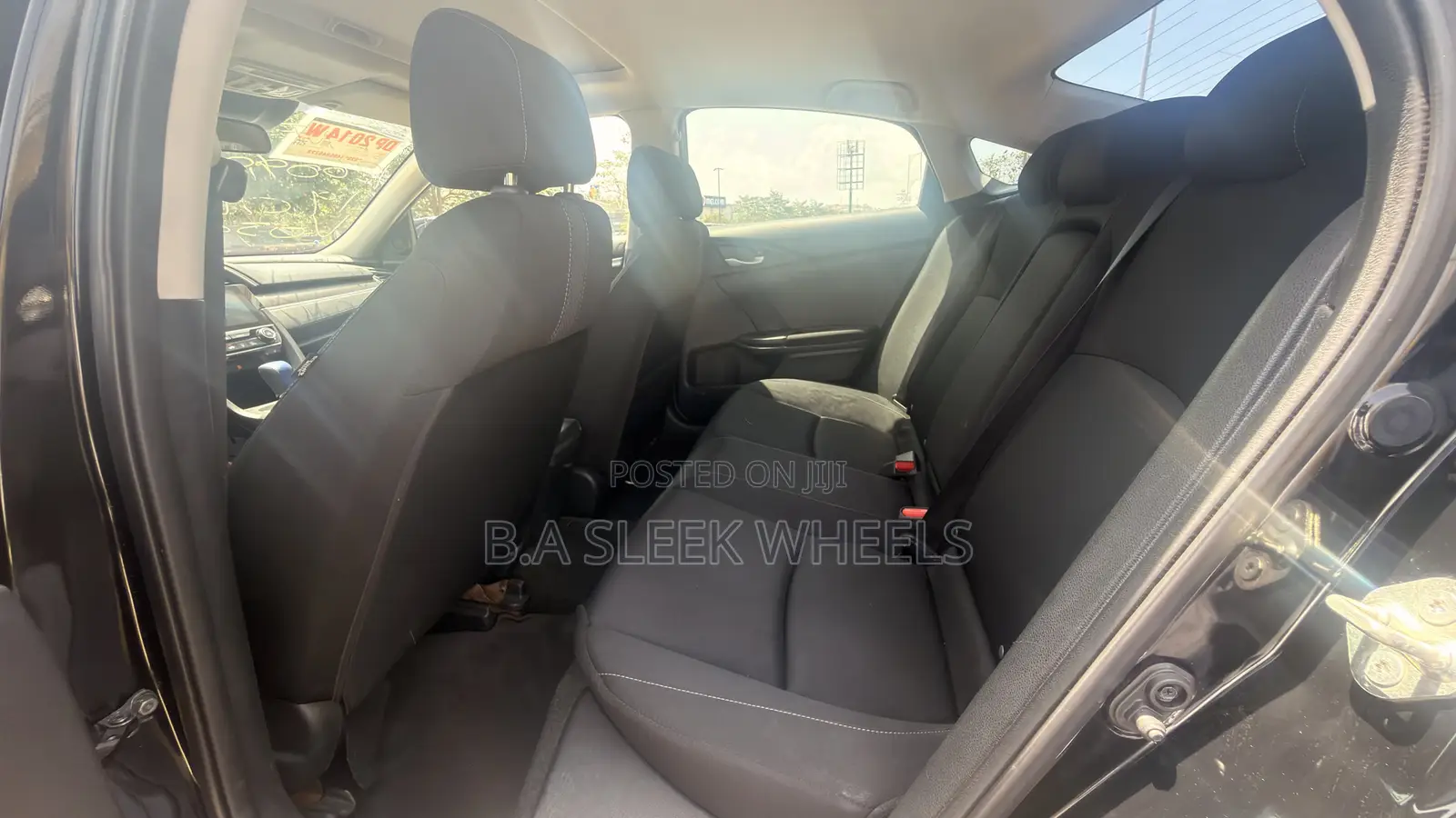Honda Civic EX Sedan 2019 Black