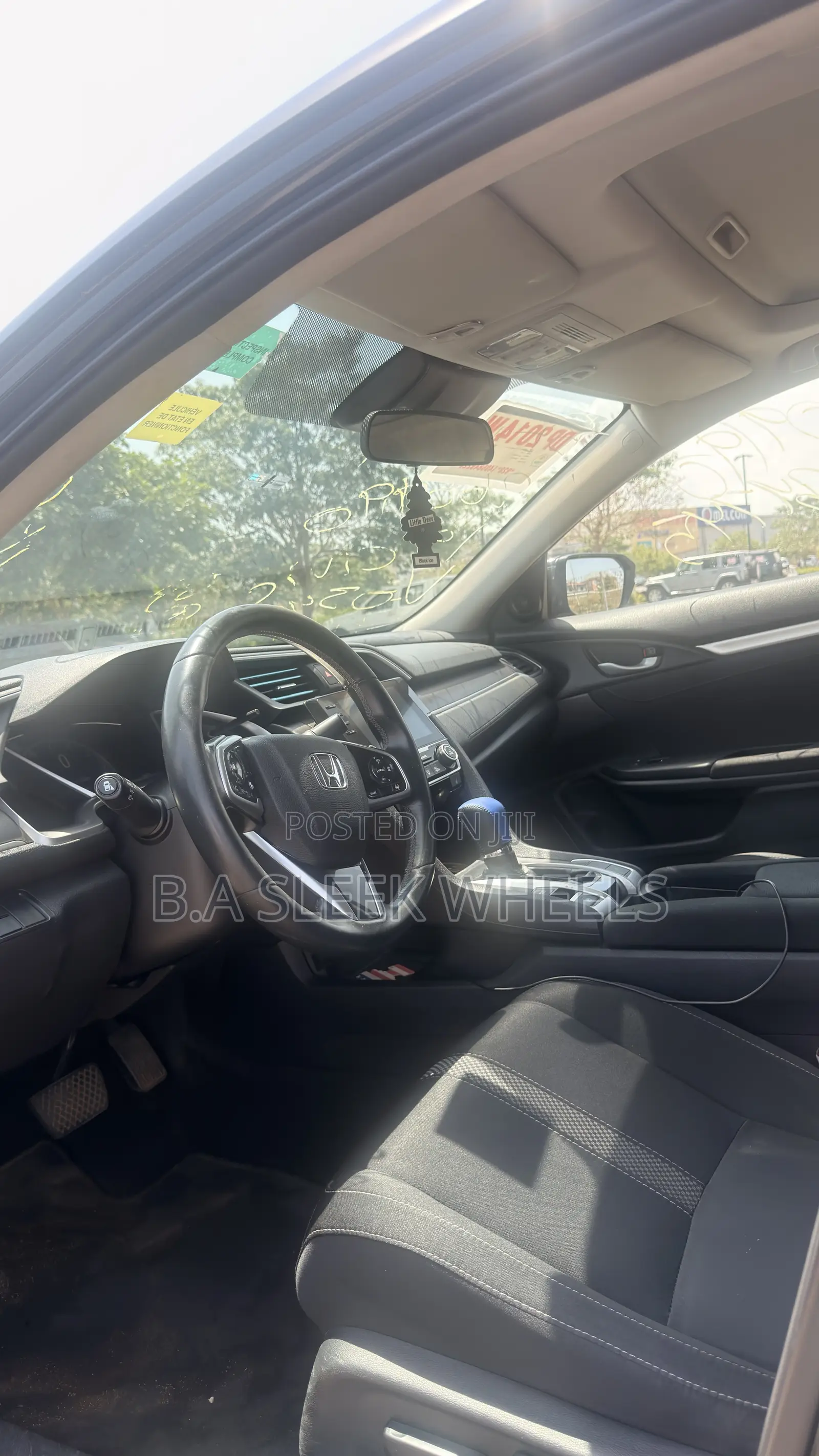 Honda Civic EX Sedan 2019 Black