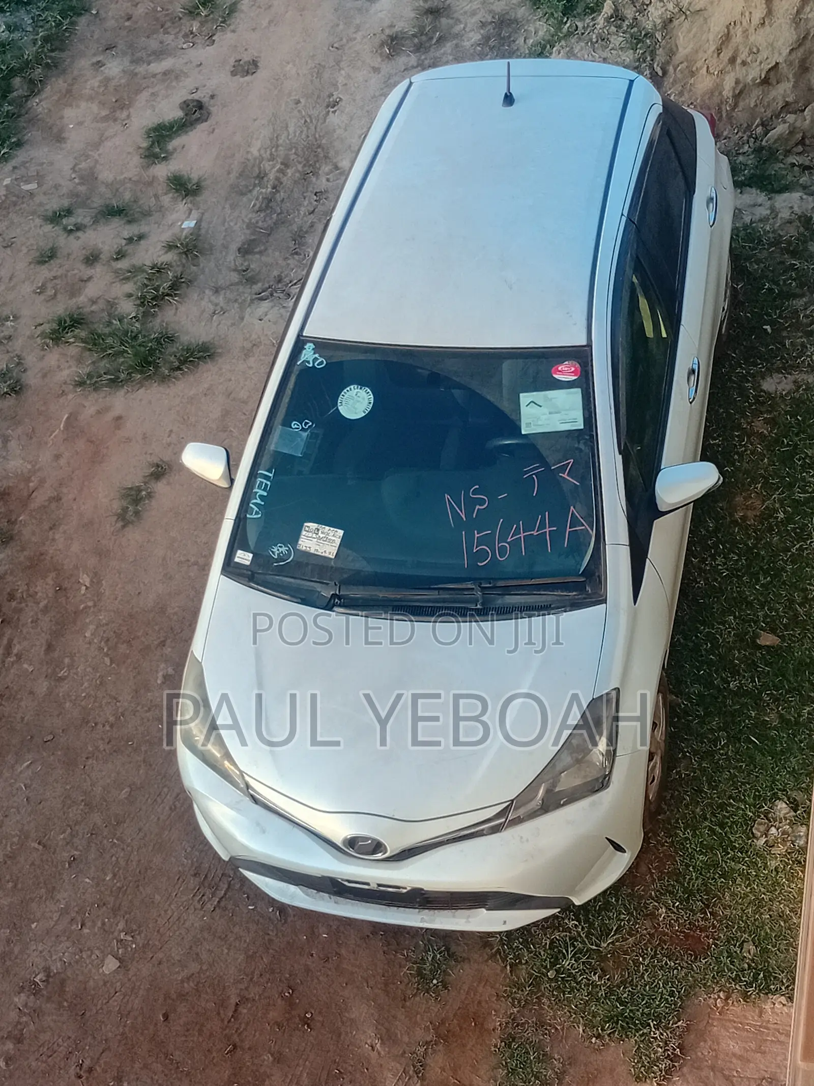 Toyota Vitz 2015 Pearl