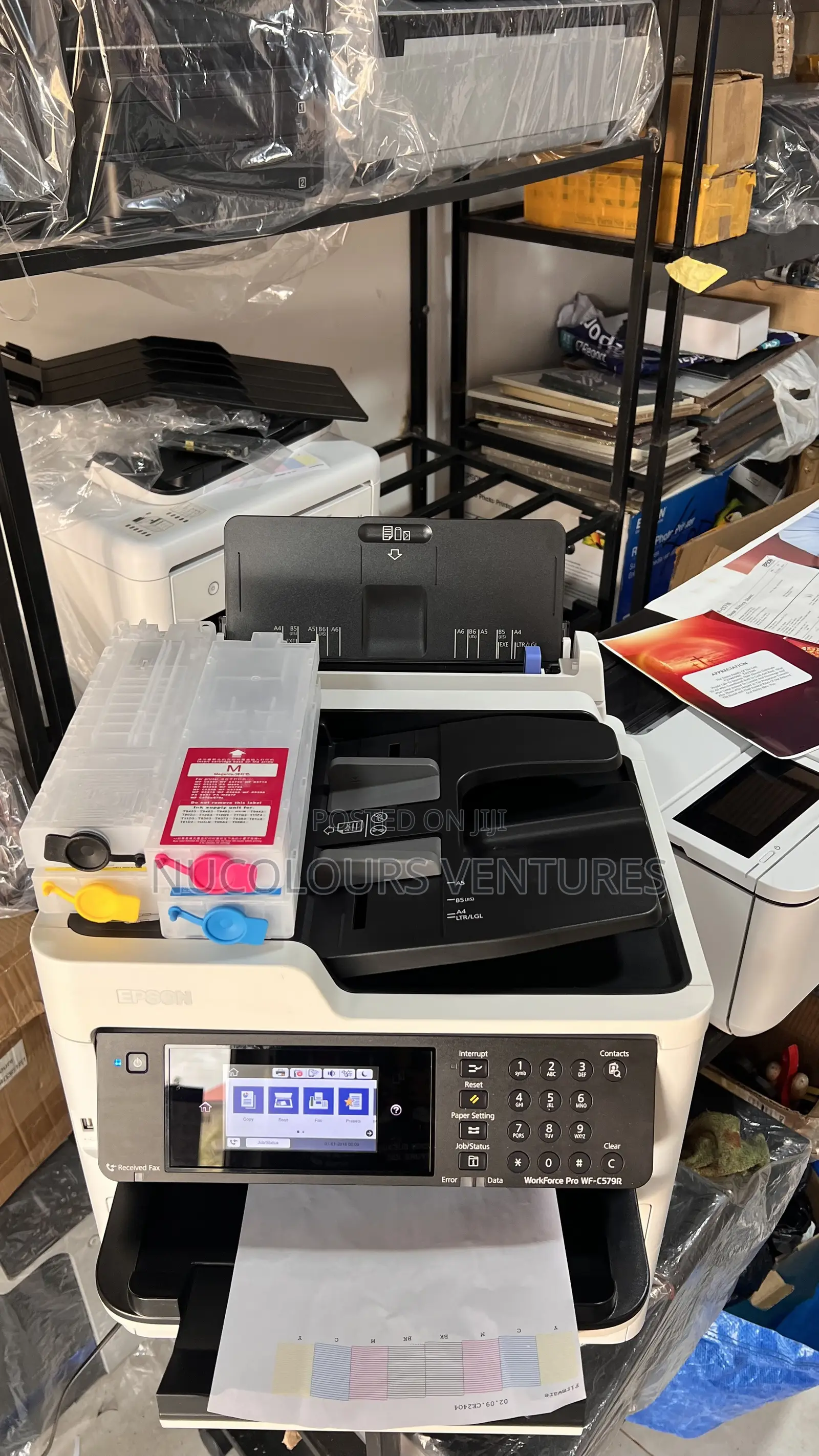 A4 Epson WF-C579R - Commercial Printer- Chipless