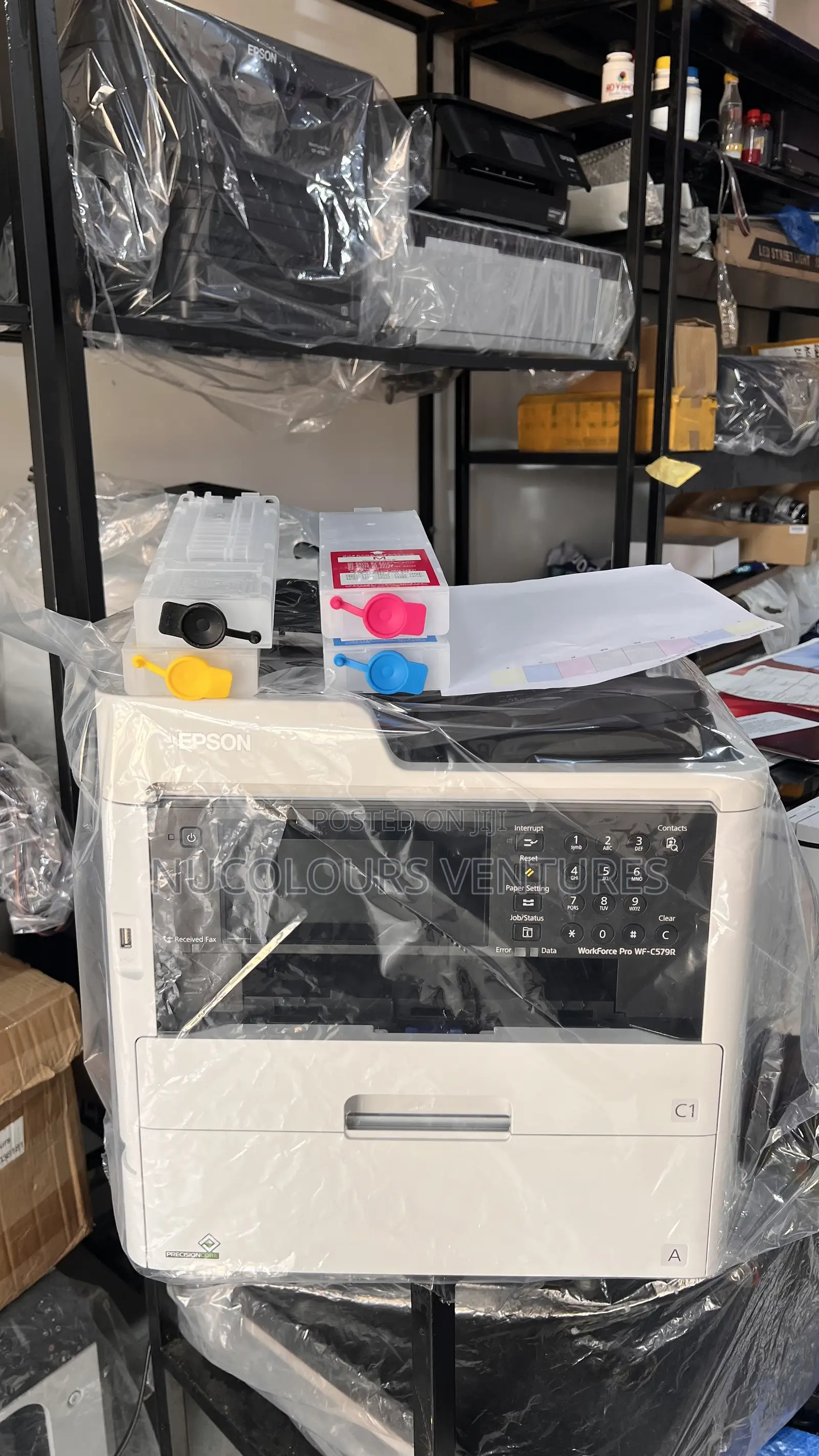 A4 Epson WF-C579R - Commercial Printer- Chipless