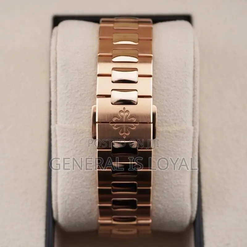 Patek Philippe Nautilus Travel Time Chronograph Rose Gold Blue Dial