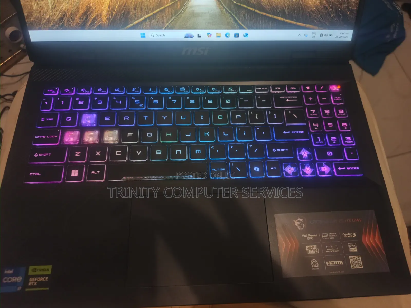 Laptop MSI Crosshair 17 32GB Intel Core i7 SSD 2T