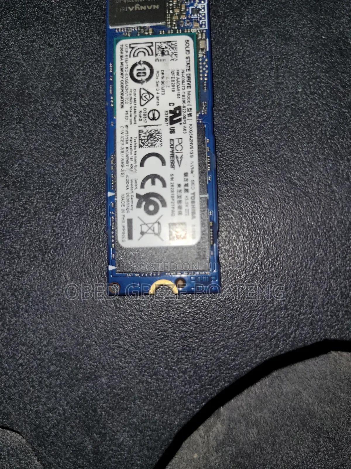 512GB Nvme M.2 SSD