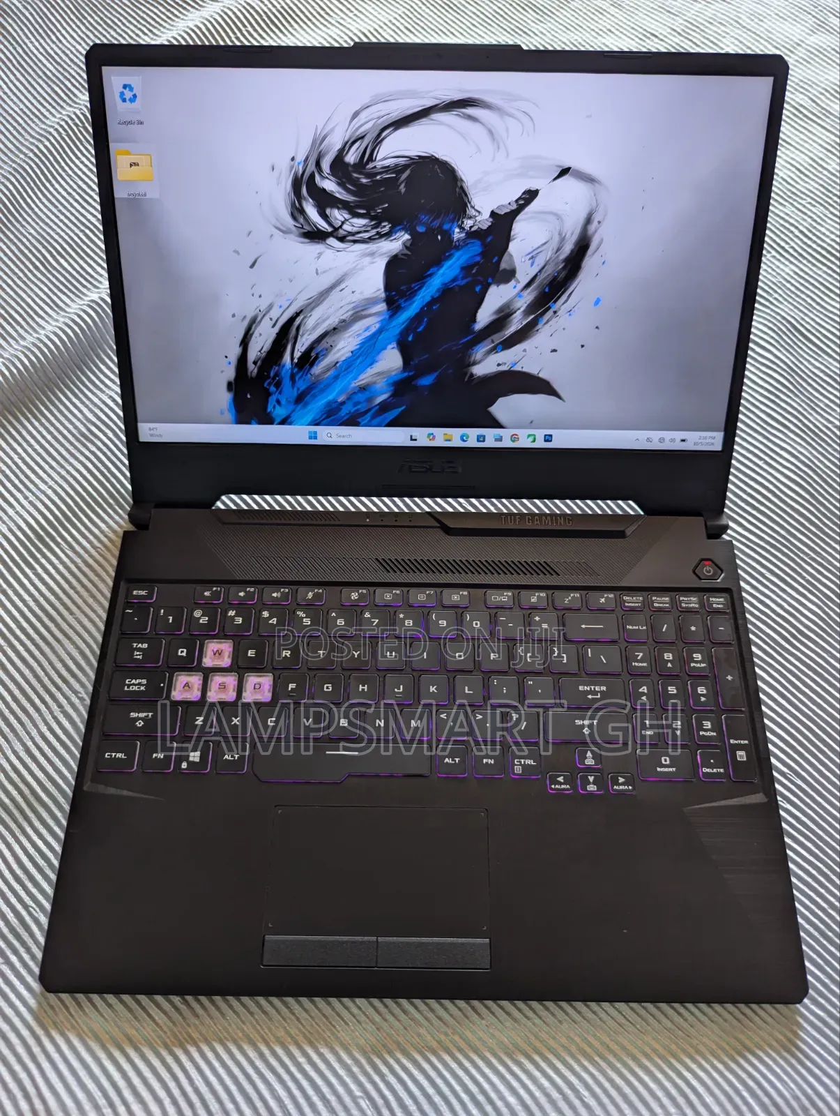 Laptop Asus TUF Gaming A15 8GB AMD Ryzen 7 SSD 256GB