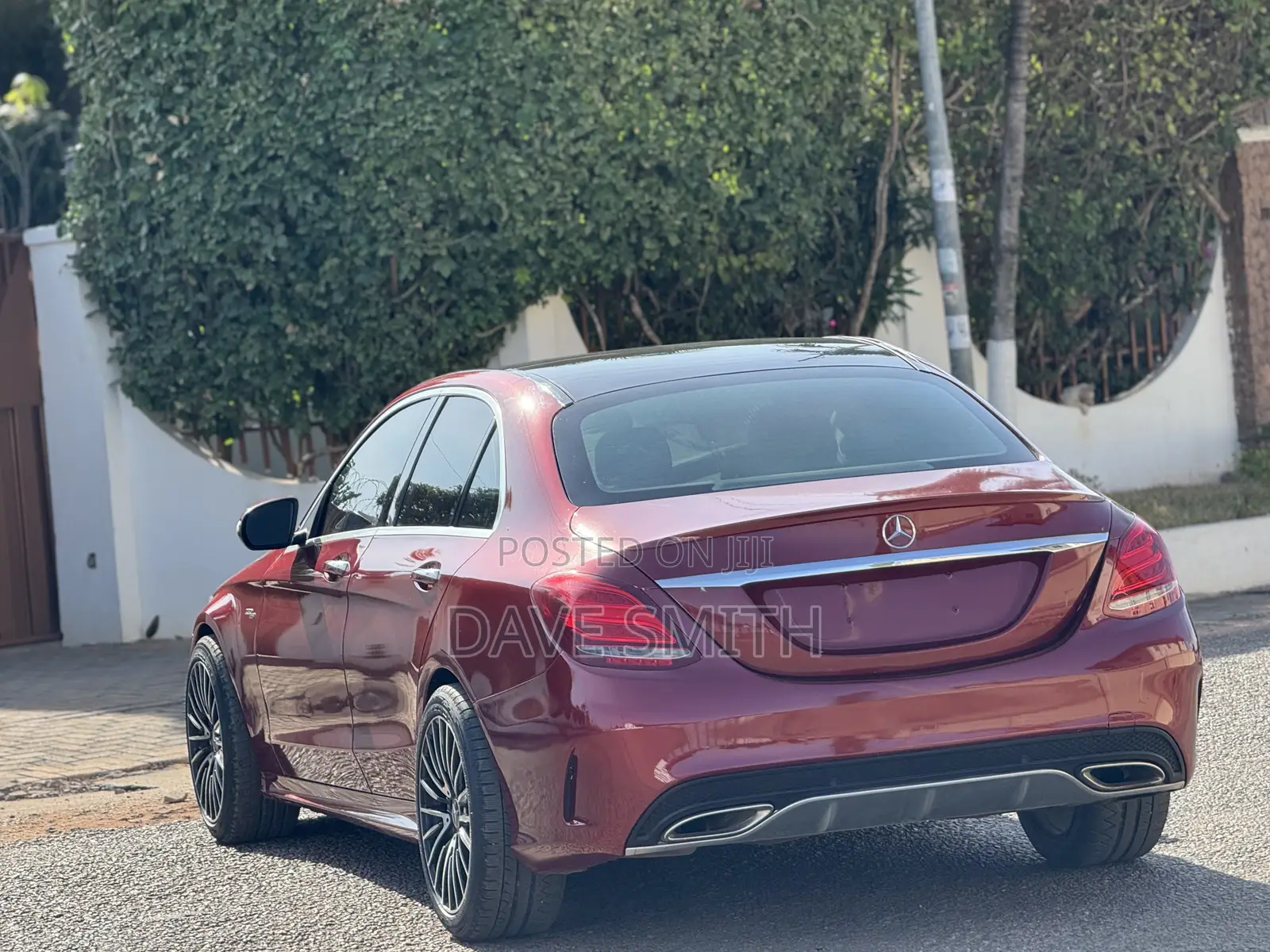 Mercedes-Benz C300 Base 4Matic Sedan AWD (2.0L 4cyl 7A) 2016 Red