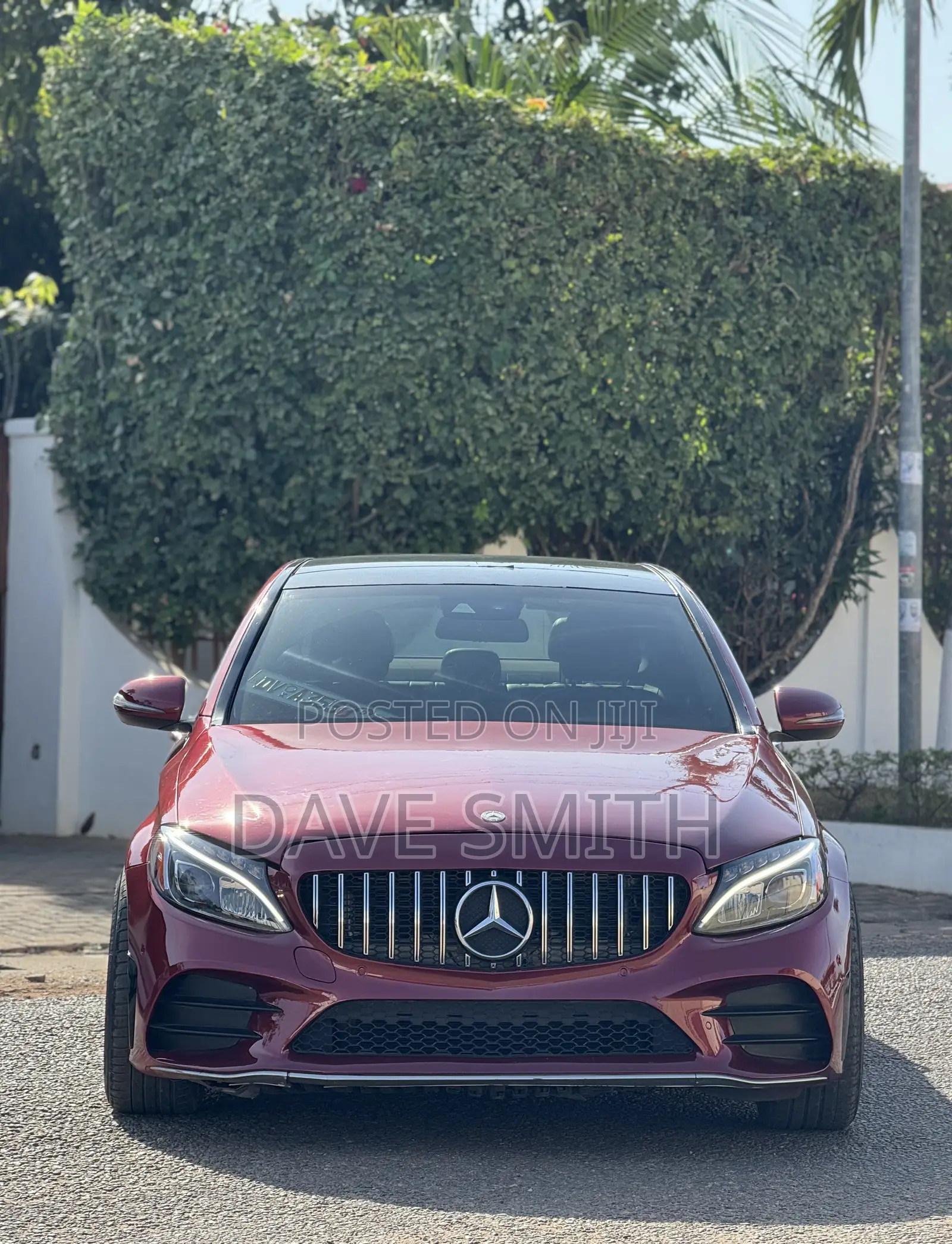 Mercedes-Benz C300 Base 4Matic Sedan AWD (2.0L 4cyl 7A) 2016 Red