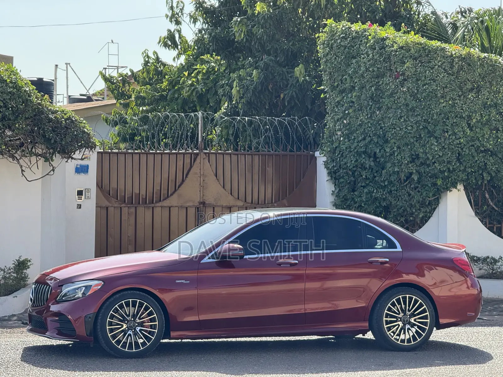 Mercedes-Benz C300 Base 4Matic Sedan AWD (2.0L 4cyl 7A) 2016 Red