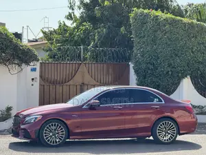 Mercedes-Benz C300 Base 4Matic Sedan AWD (2.0L 4cyl 7A) 2016 Red