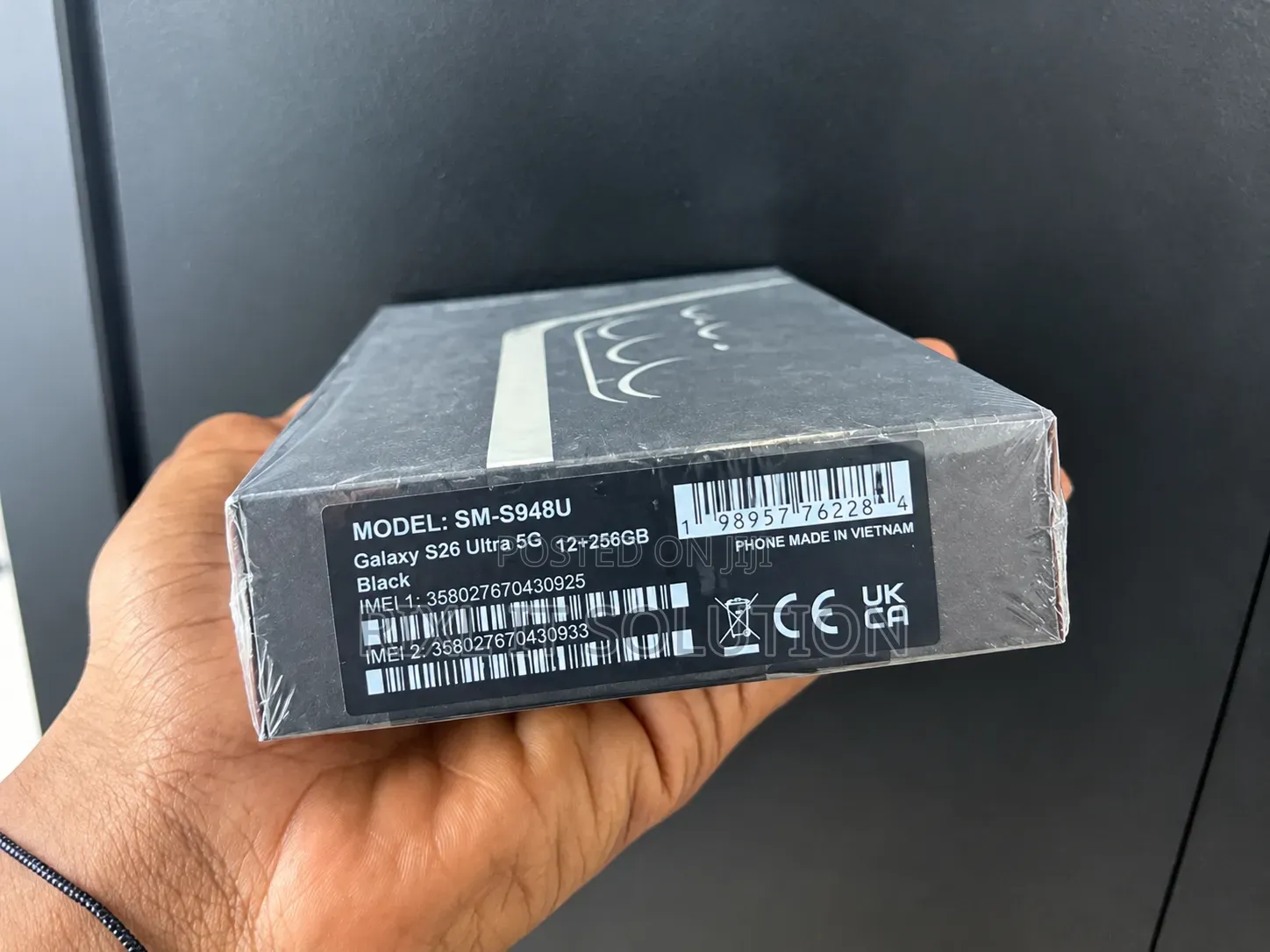 New Samsung Galaxy S26 Ultra 5G 256 GB Black