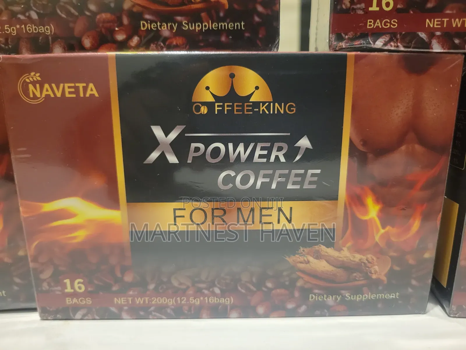 Men Energy Coffee Solid Drink- 16Bags
