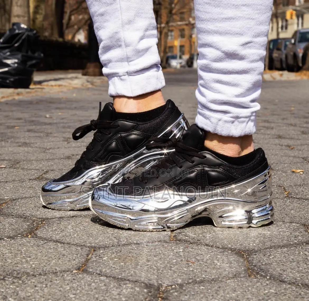 Raf Simons X Adidas Ozweego 'Mirrored - Black'