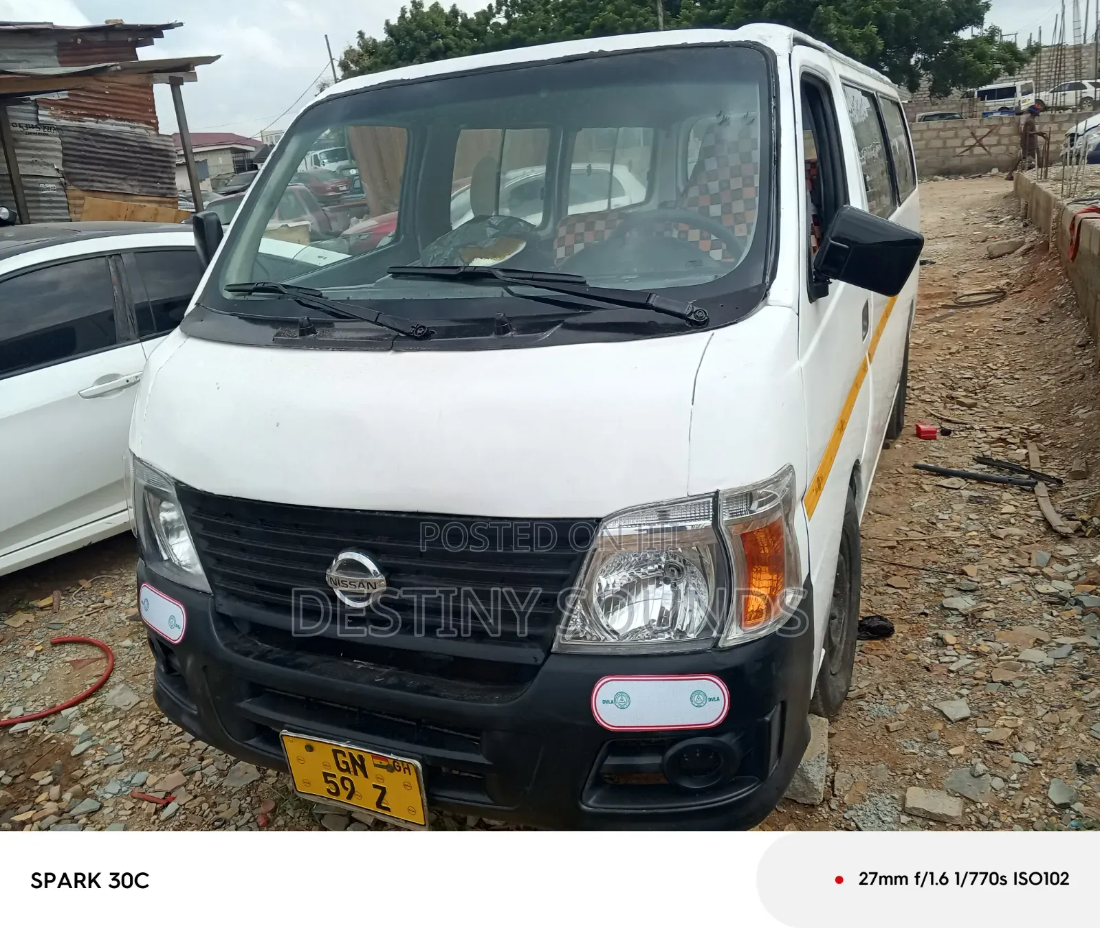 Nissan Caravan (Urvan) 2008 White