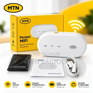 MTN 4G Universal Mifi (Portable -Lightweight)