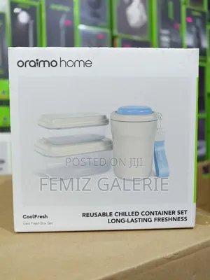 Oraimo CoolFresh Reusable Cooling Iced Fresh Box & Salad Cup Set-3pcs