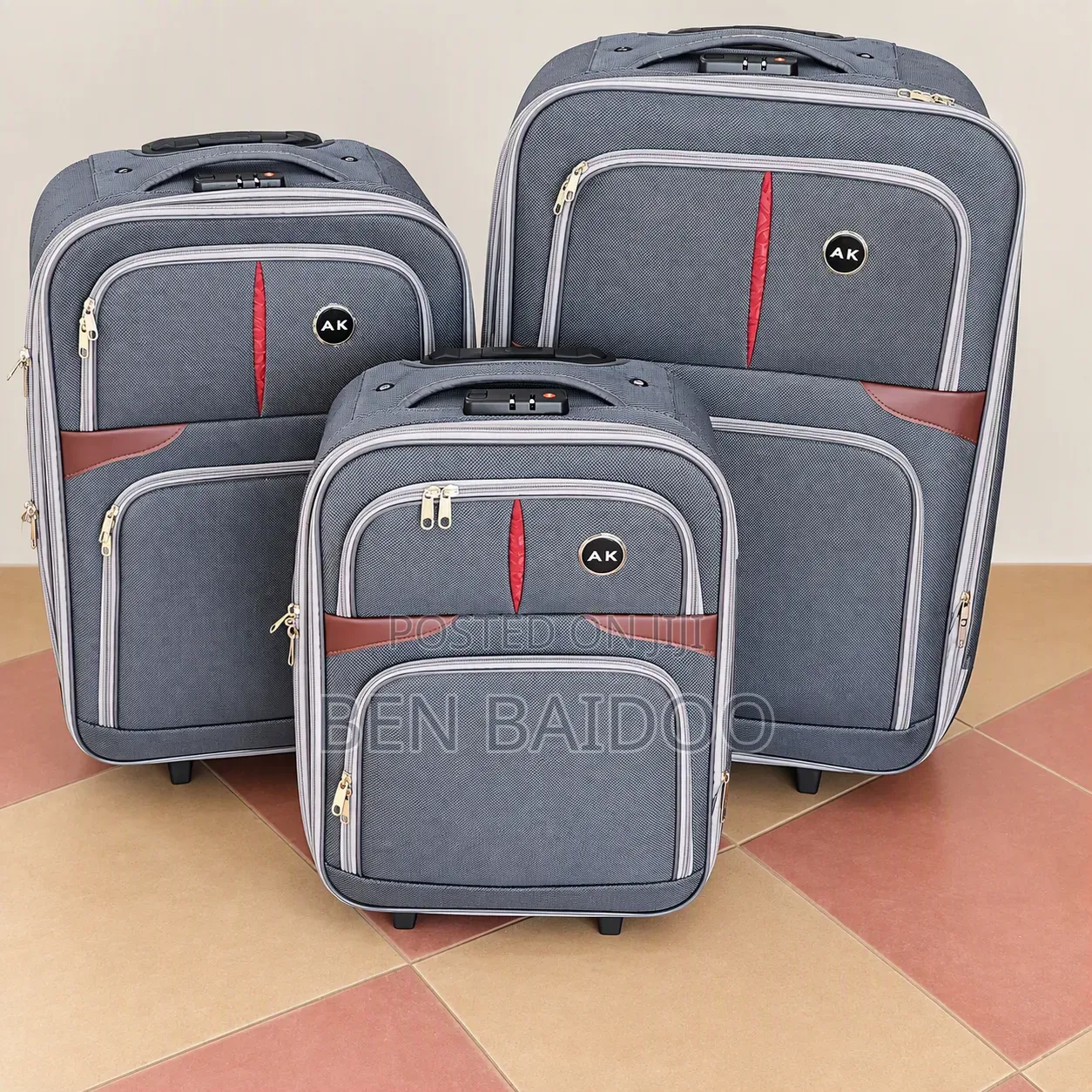 Traveling Bags 3in1 Fabric (Good Quality)