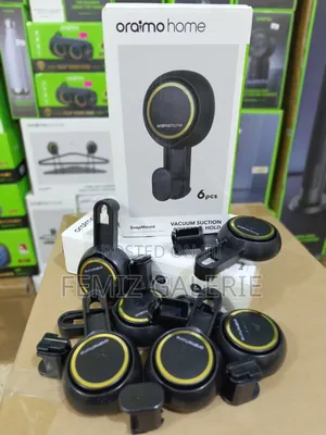 Oraimo Snapmount Easy Install Heavy-Duty Vacuum Suction Cup Hooks-6pcs