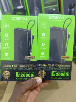 Oraimo PowerNova L22 20000mAh Power Bank