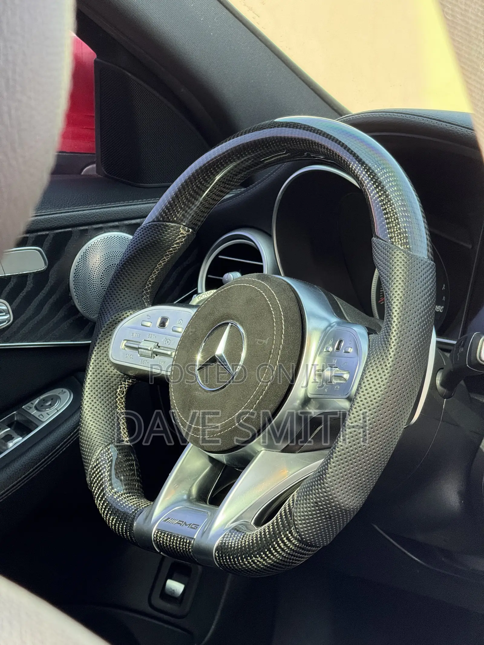 Mercedes-Benz C300 Base 4Matic Sedan AWD (2.0L 4cyl 7A) 2016 Red