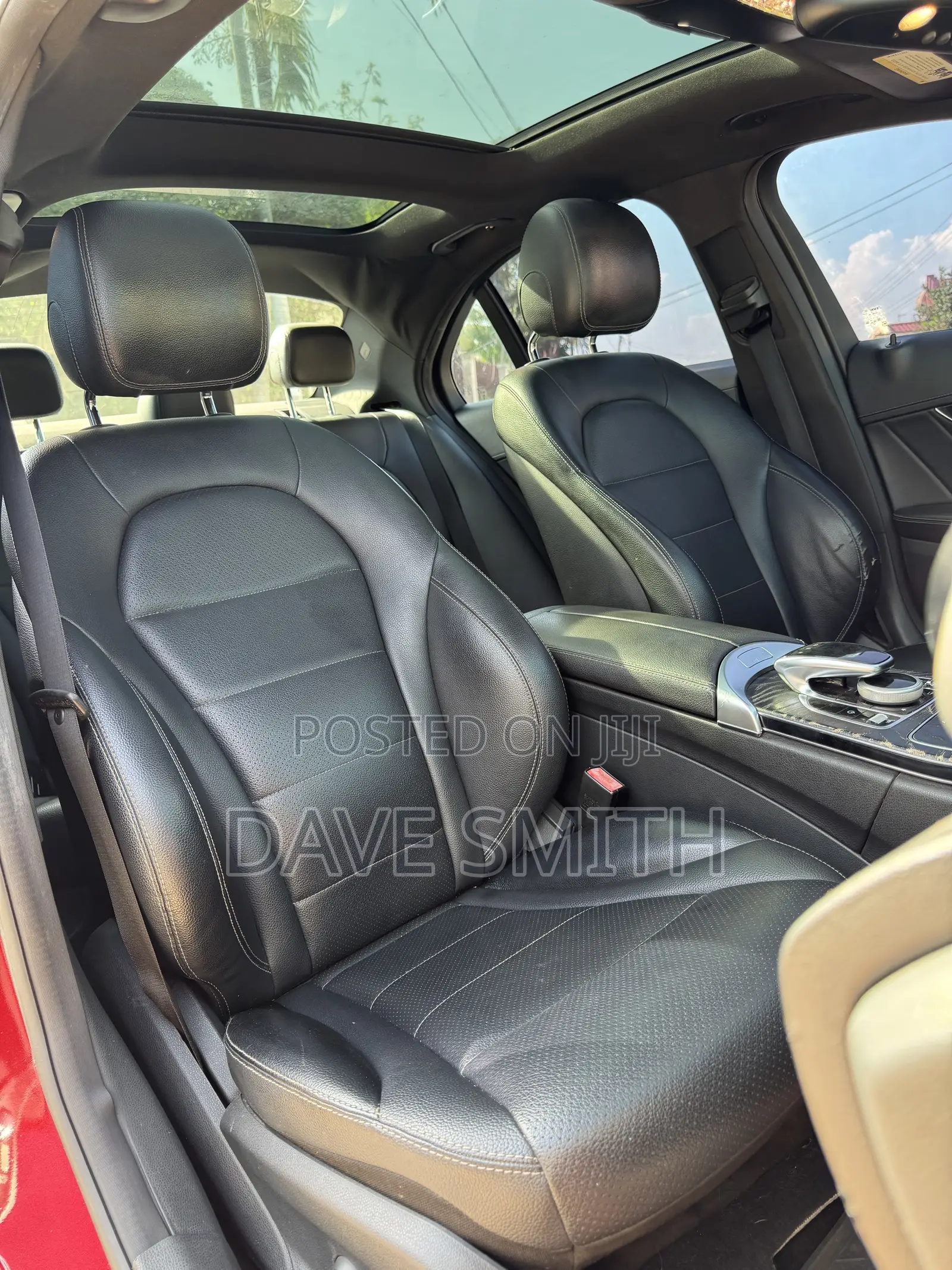 Mercedes-Benz C300 Base 4Matic Sedan AWD (2.0L 4cyl 7A) 2016 Red