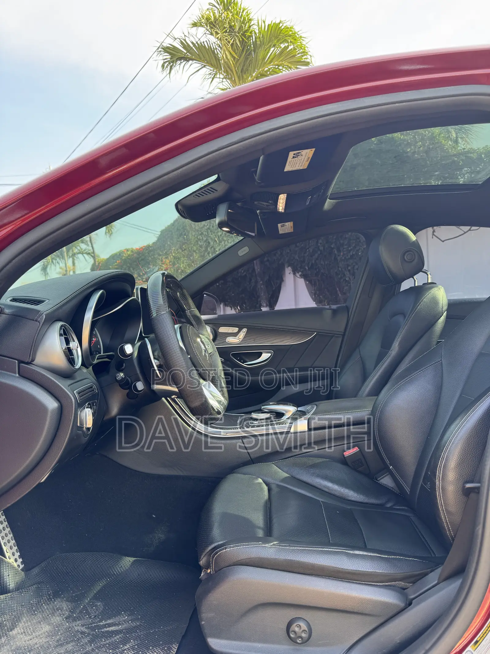 Mercedes-Benz C300 Base 4Matic Sedan AWD (2.0L 4cyl 7A) 2016 Red