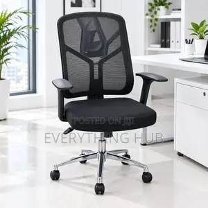 Black Mesh Office Swivel Chair