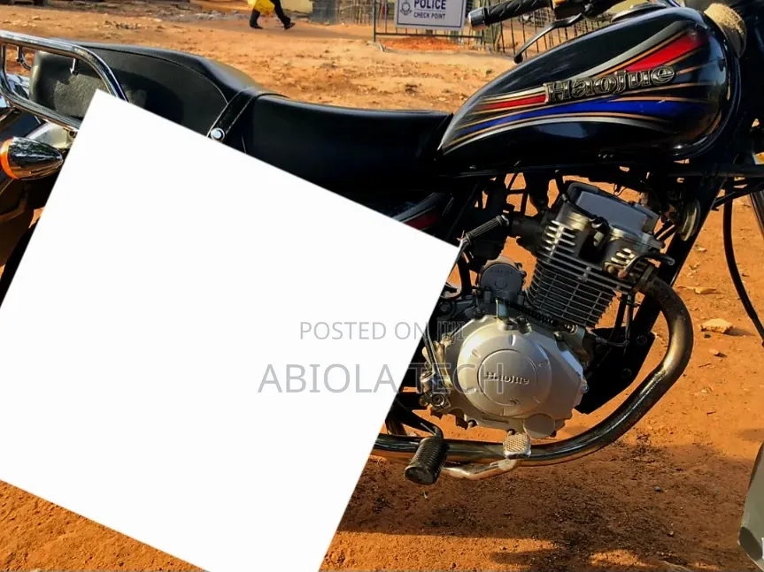 Haojue HJ125-8K 2023 Black
