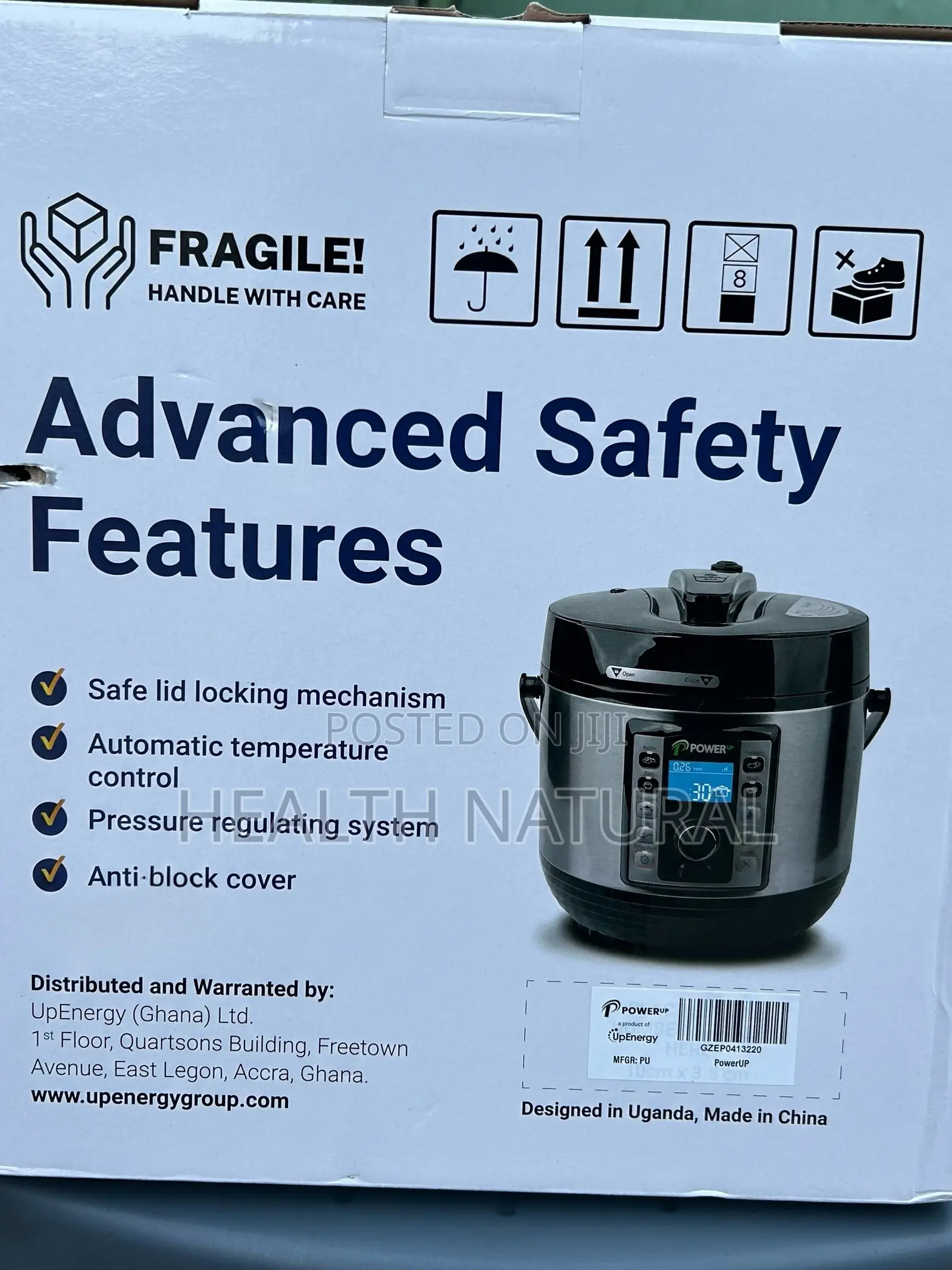 Powerup Smart Electric Pressure Cooker – Save Energy, Cook Faster!