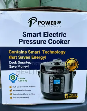 Powerup Smart Electric Pressure Cooker – Save Energy, Cook Faster!