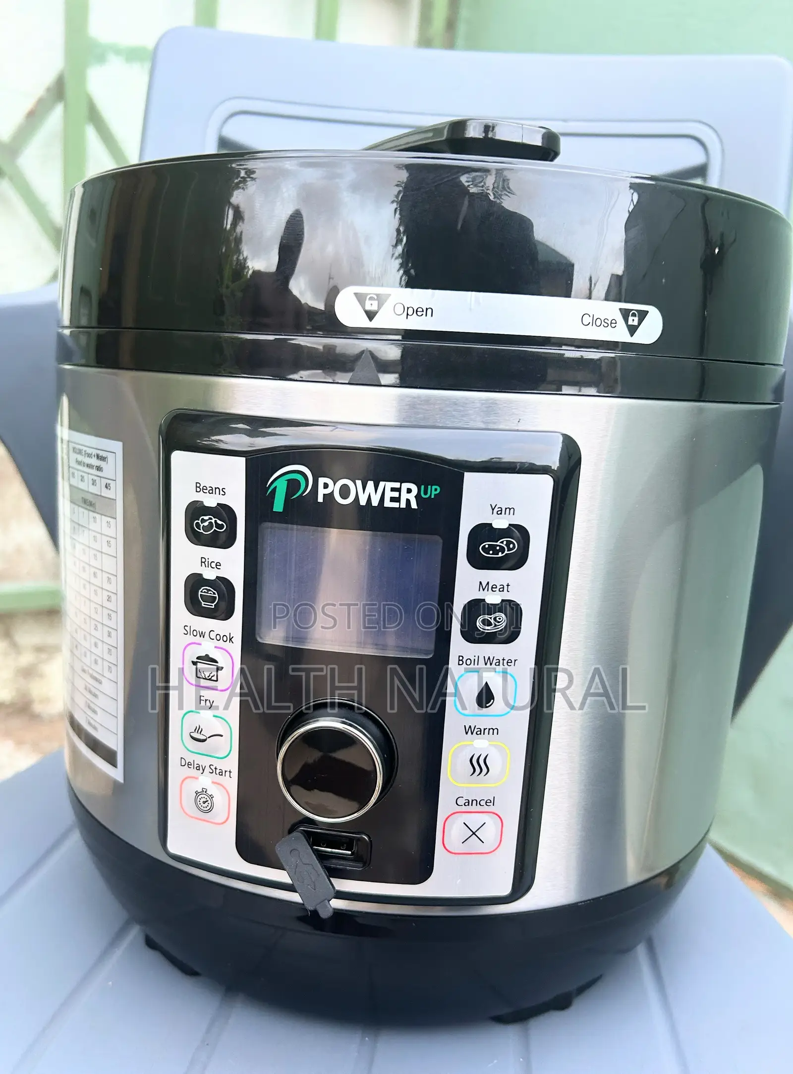 Powerup Smart Electric Pressure Cooker – Save Energy, Cook Faster!
